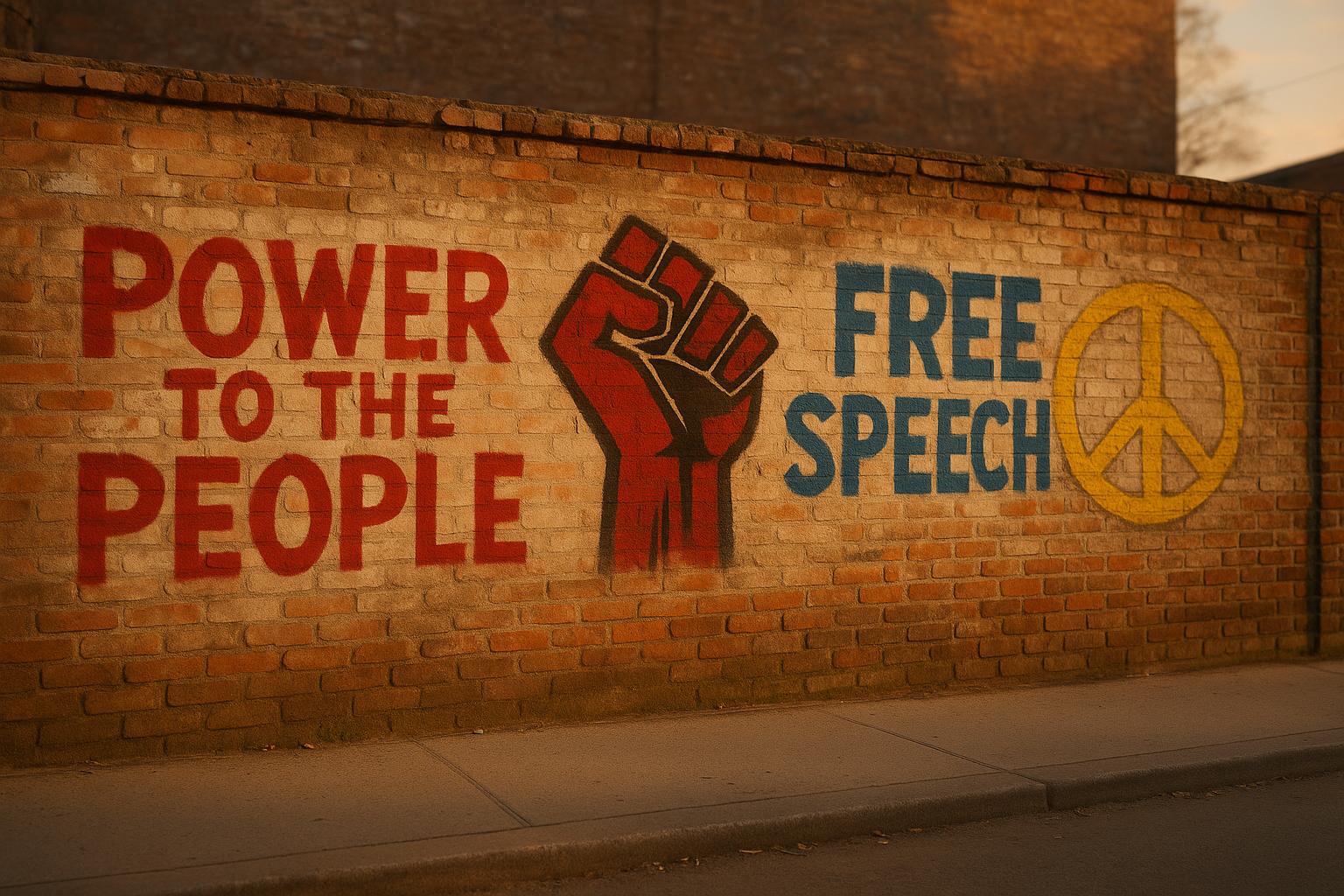Political Graffiti and Free Speech Laws