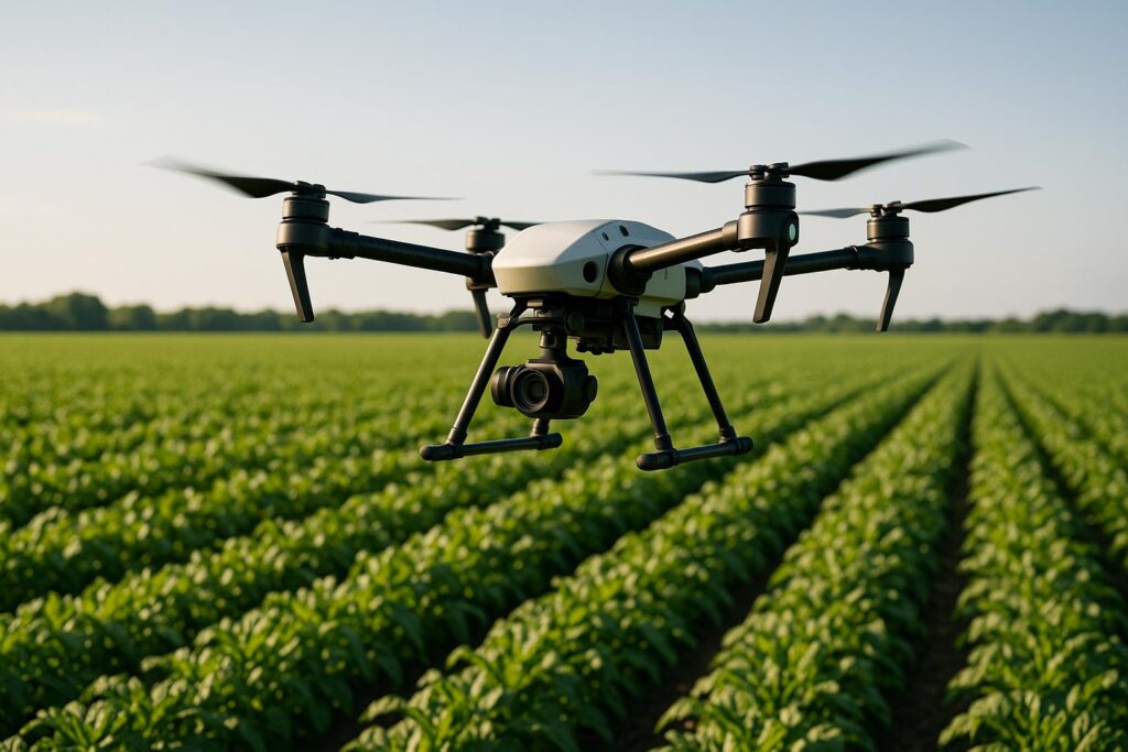 How Drones Analyze Crop Health with Precision