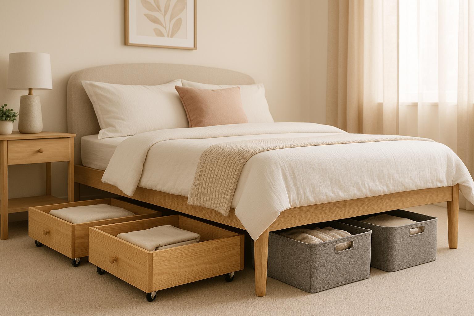 10 DIY Under-Bed Storage Ideas for Small Spaces