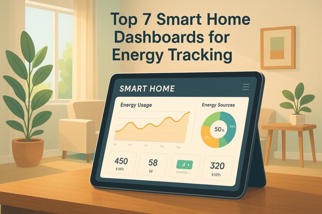Top 7 Smart Home Dashboards for Energy Tracking