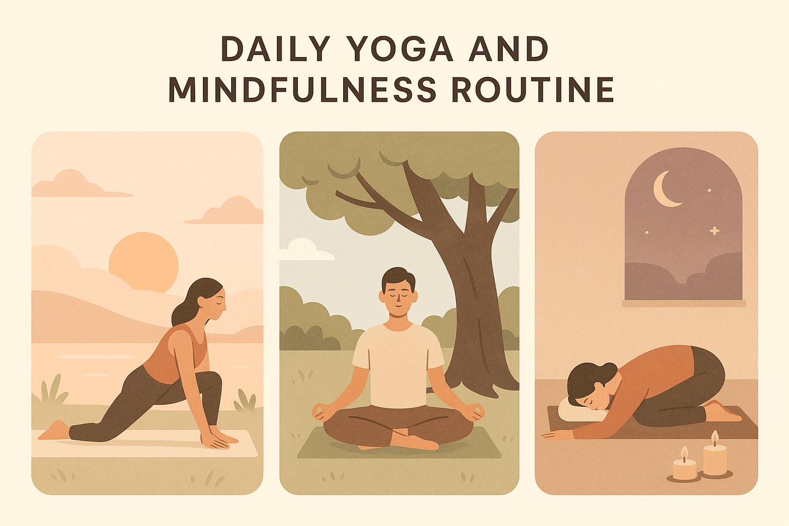 Daily Yoga and Mindfulness Routine