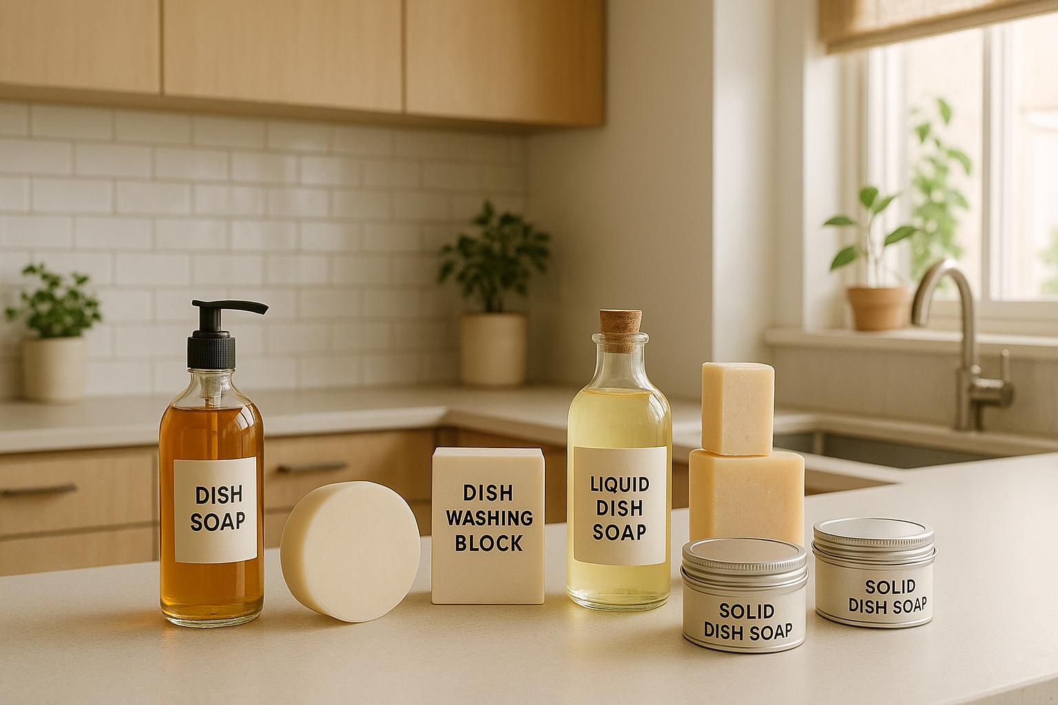 7 Plastic-Free Dish Soaps for Zero-Waste Kitchens