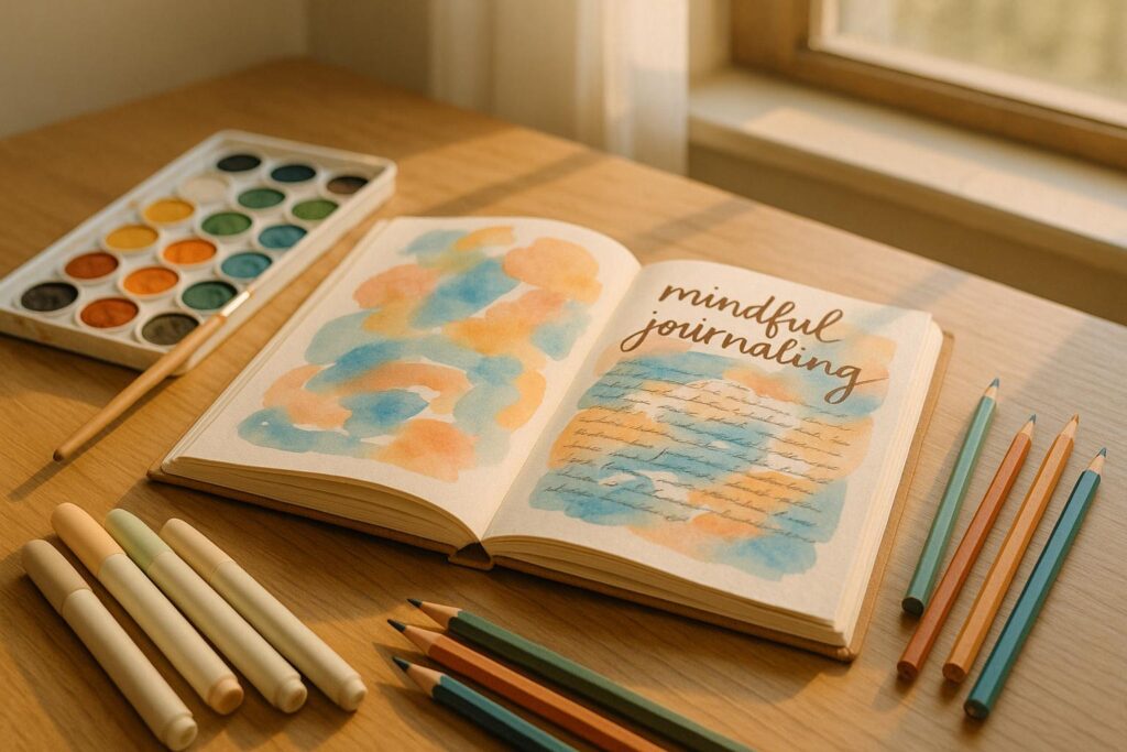 How to Use Mixed Media for Mindful Journaling