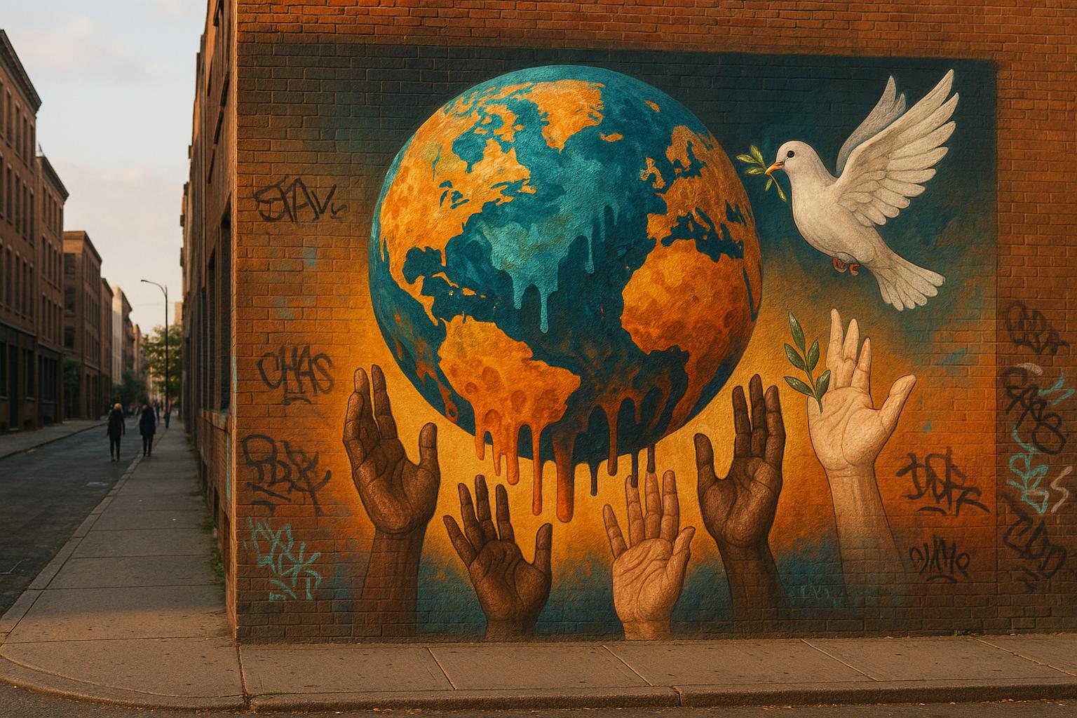 How Street Art Reflects Global Crises