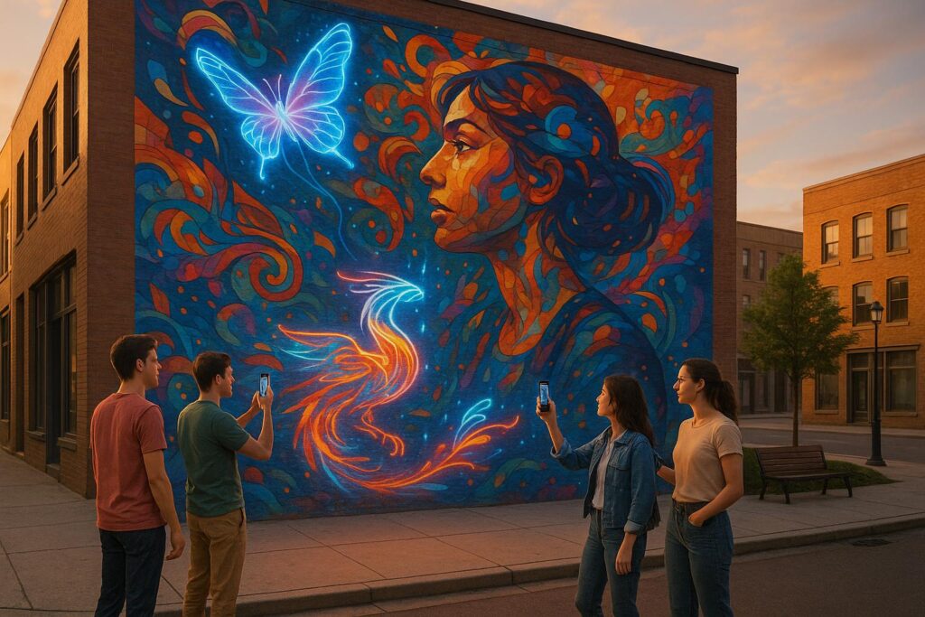 How AR Transforms Street Art