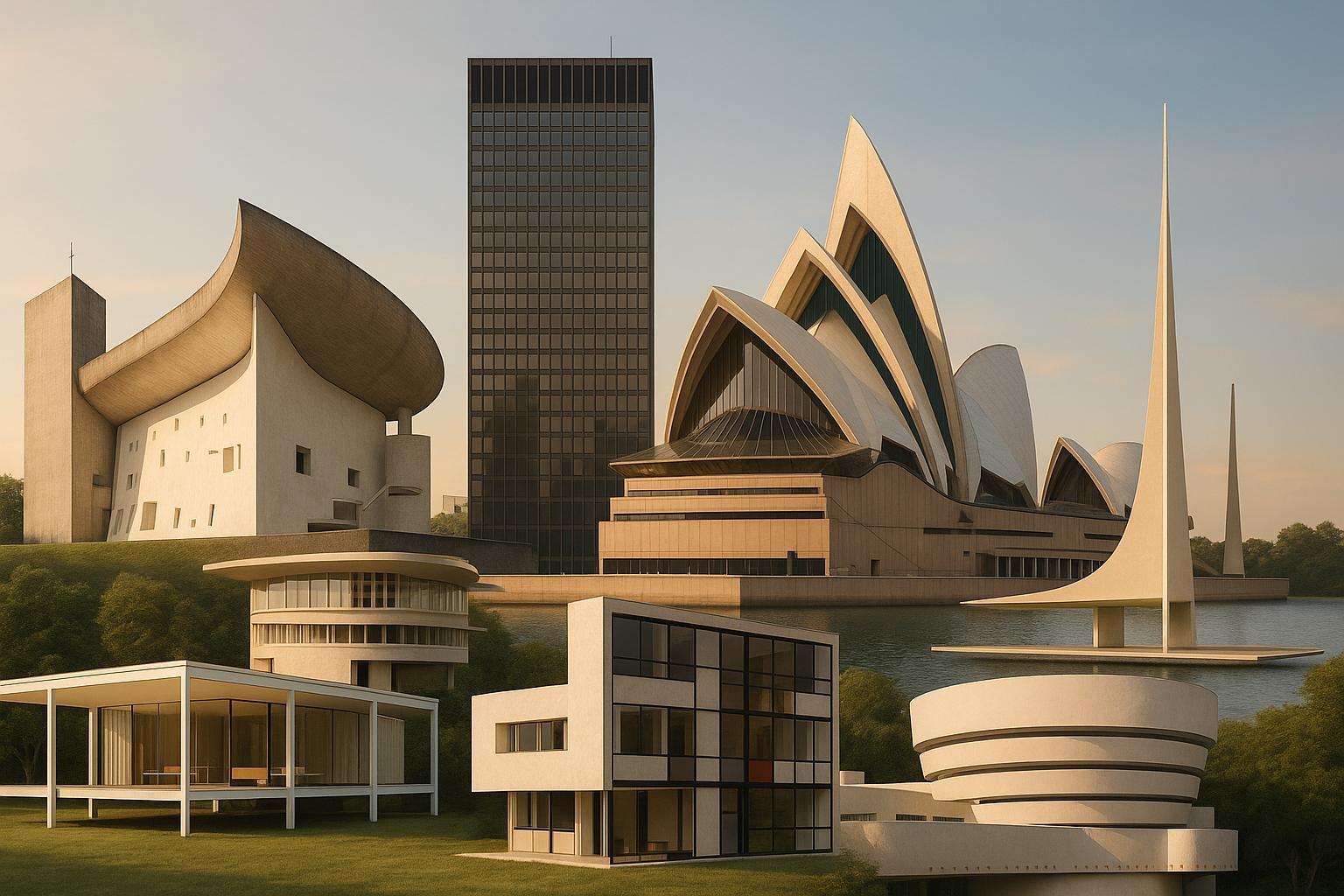 10 Iconic Modernist Buildings Worldwide